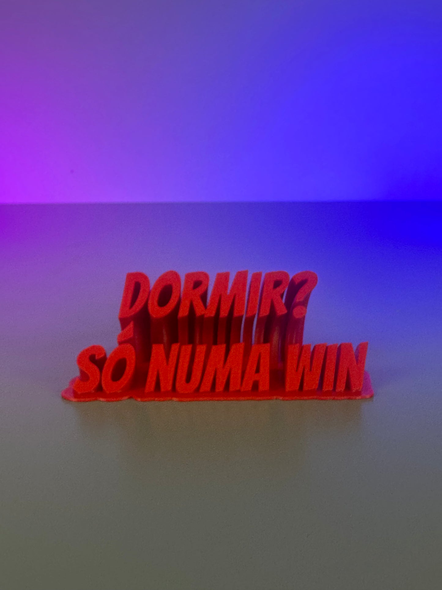 Dormir? Só numa win
